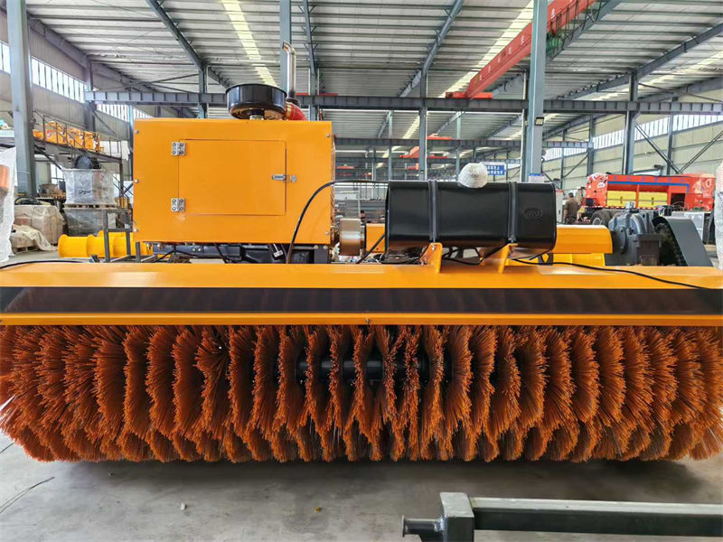 自帶動力除雪滾刷